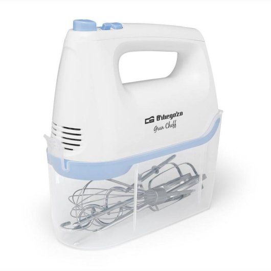 Batidora Amasadora Orbegozo BA 3750 400W 6 Velocidades Blanco
