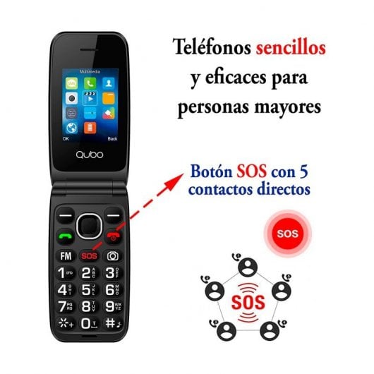 Qubo NEONW Negro Libre