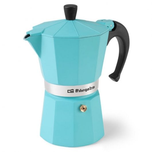Orbegozo KFV 645 Cafetera Italiana 6 Tazas Menta