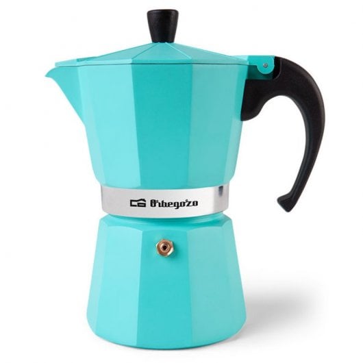 Orbegozo KFV 645 Cafetera Italiana 6 Tazas Menta