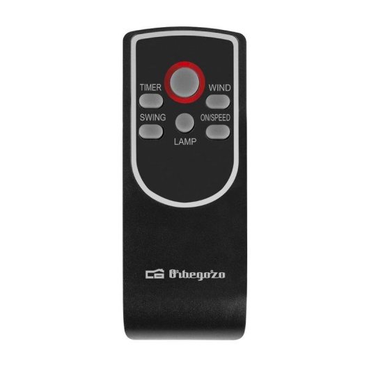 Ventoinha de Pé Orbegozo SF 0346 80W 45cm 3 Velocidades Comando Temporizador LED