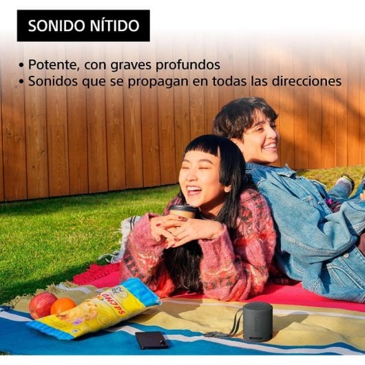Sony SRS-XB100 Coluna Portátil Bluetooth Preta