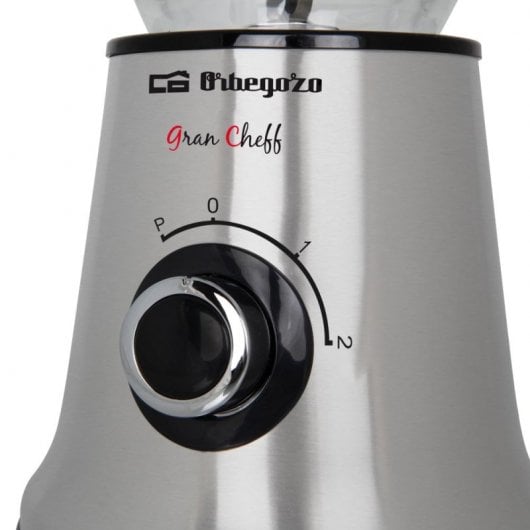 Orbegozo BV 3500 Batidora Vaso 500W Plata