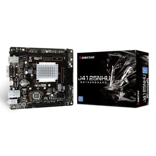 Carte mère Biostar J4125NHU Intel Celeron J4125 DDR4 Mini ITX HDMI M.2