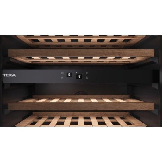 Vinoteca Teka RVU 20046 GBK 46 garrafas Preto