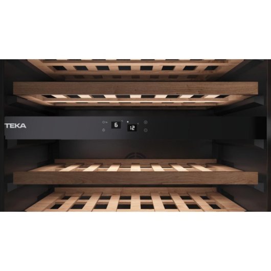 Vinoteca Teka RVU 20046 GBK 46 garrafas Preto