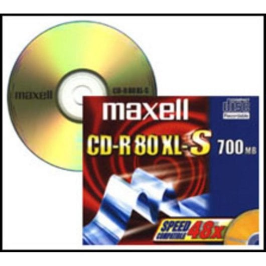 CD-R Maxell 52x 700MB 50 Stück hohe Kompatibilität und Haltbarkeit