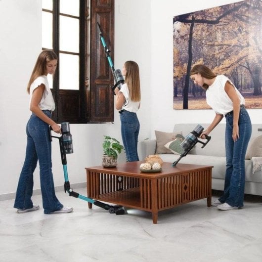 Aspiradora sem fios Cecotec Conga Rockstar 2500 Thunder Flex Animal 400W Autonomia 65min Flexível Animal Care