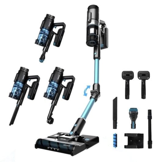 Cecotec Conga Rockstar 1500 Ray Ergowet Animal Aspirador Escoba/Mano sin Cables 33.6V 215W