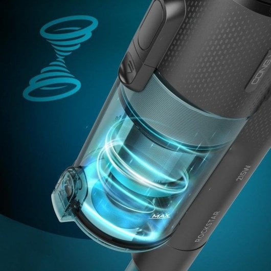 Cecotec Conga Rockstar 1500 Ray Ergowet Animal Aspirador Escoba/Mano sin Cables 33.6V 215W