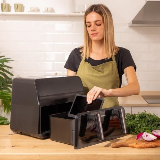 Cecotec Cecofry Advance 9000 Window Fritadeira Sem Óleo Digital 9L 2200 W Preta