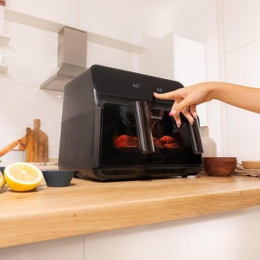 Airfryer Cecotec Cecofry Advance 9000 Window Fenetre 9L 2850W Noir
