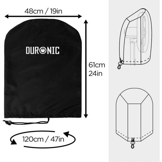 Duronic Fan Cover FN12/16 Funda Protectora para Ventiladores Hasta 40cm