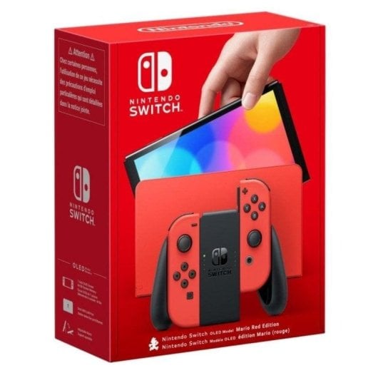 Nintendo Switch OLED Portatil Nvidia Tegra 64GB Edição Mario Vermelho