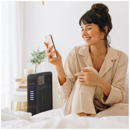 Universalblue Formosa 4020B Radiador de Mica con WiFi 2000W Negro
