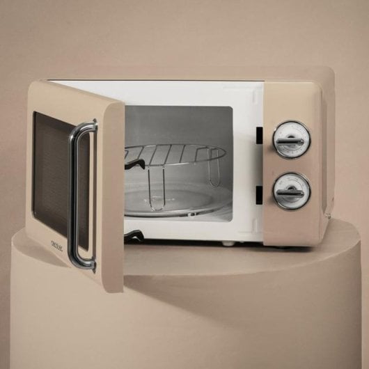 Cecotec ProClean 3010 Micro-ondes Rétro 20L 700W Beige