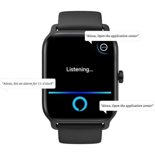 Prixton SWB29 Bluetooth 1,8" Display HD Nero IP68 Alexa Multisport