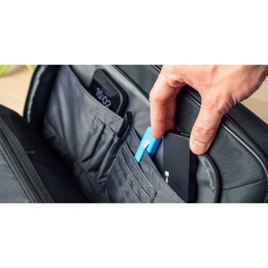Natec Boxer Lite Aktentasche für Laptops bis 15,6 Zoll, Schwarz
