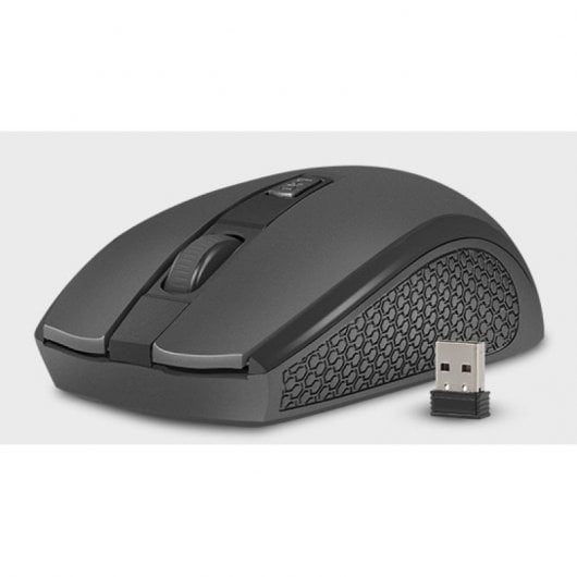 Natec Wallaroo 2 Maletín para Portátiles hasta 15.6" + Ratón Wireless 1600DPI Negro