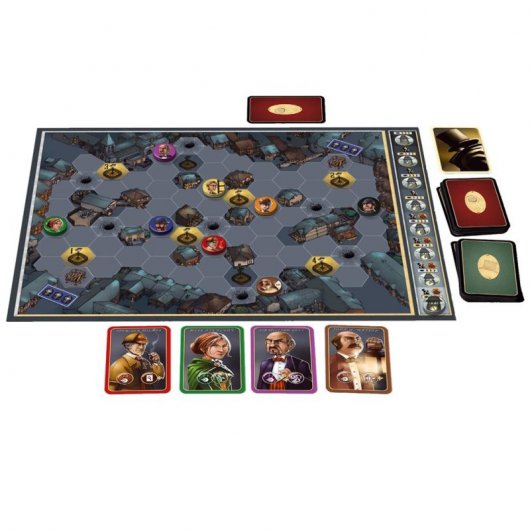 Asmodee - Gioco da tavolo Mr Jack - Edizione New York per 2 giocatori