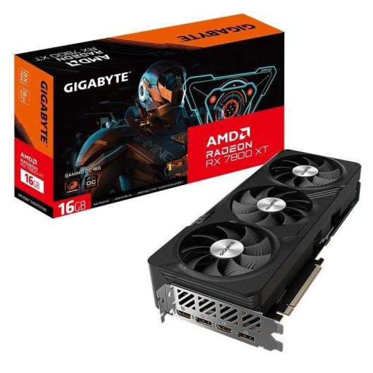 Placa gráfica Gigabyte Radeon RX 7800 XT GAMING OC 16GB GDDR6