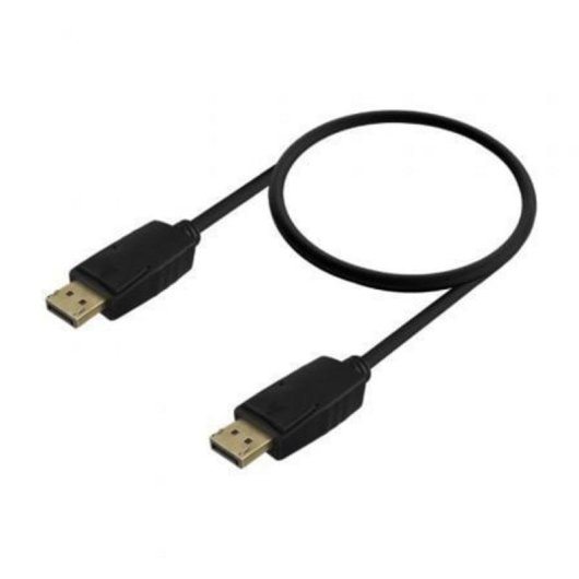 Cable DisplayPort 1.2 Aisens 4K 0.5m Negro