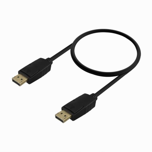 Cable DisplayPort 1.2 Aisens 4K 0.5m Negro