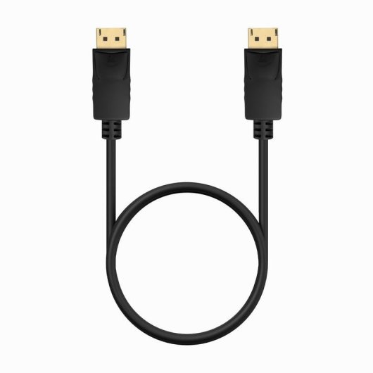 Cable DisplayPort 1.2 Aisens 4K 0.5m Negro