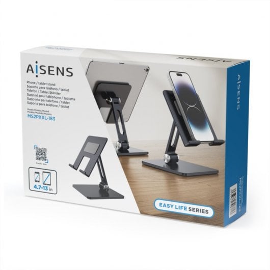 Aisens MS2PXXL-183 Soporte para Smartphone/Tablet Gris