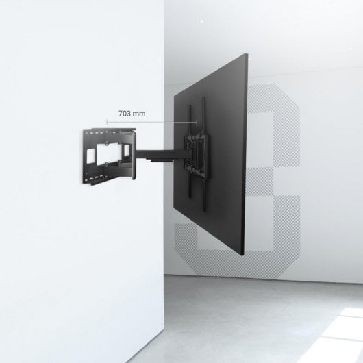 Aisens Monitor/TV Ständer bis 120kg von 60-120 Schwarz