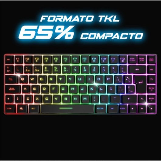 Spirit of Gamer Elite K70 RGB Teclado Gaming Sem Fios