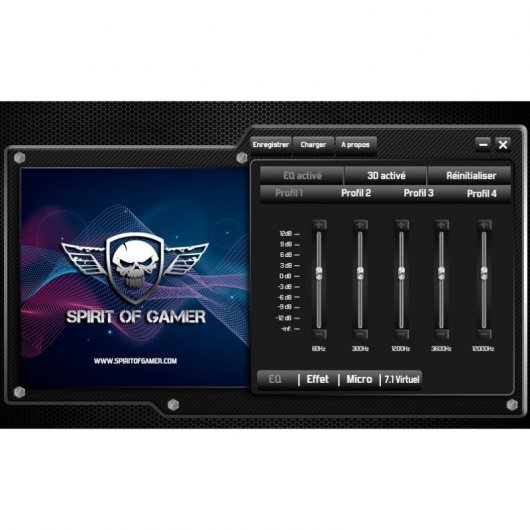 Spirit of Gamer Elite H10 Headset Gaming RGB 7.1 Preto