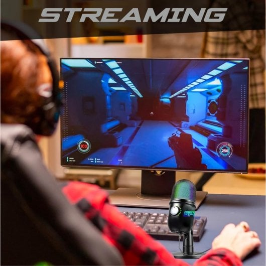 Spirit of Gamer Eko 400 Micrófono Gaming RGB Profesional