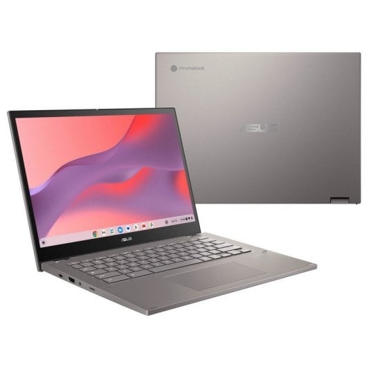 ASUS Chromebook CB3401FBA-LZ0157 35,6 cm (14") Touch screen WUXGA Intel® Core™ i3 i3-1215U 8 GB LPDDR4x-SDRAM 256 GB SSD Wi-Fi 6E (802.11ax) ChromeOS Metallico