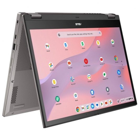 ASUS Chromebook CB3401FBA-LZ0157 35,6 cm (14") Touch screen WUXGA Intel® Core™ i3 i3-1215U 8 GB LPDDR4x-SDRAM 256 GB SSD Wi-Fi 6E (802.11ax) ChromeOS Metallico