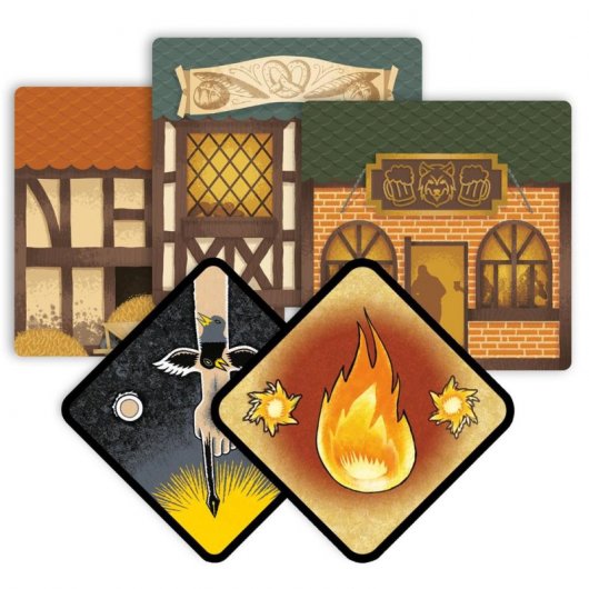 Asmodee I Lupi Mannari di Castronegro: Il Villaggio Espansione Gioco di Carte
