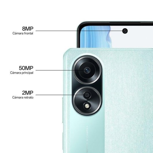 OPPO A58 4G 6GB 128GB 6.72" Nero