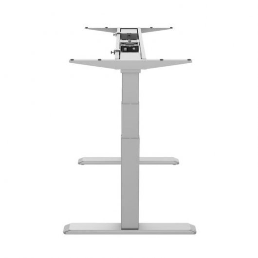Kimex 150-2401W Base de Escritorio Motorizada Regulable Gris