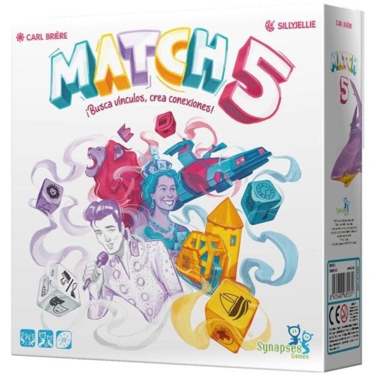 Juego de Mesa Asmodee Match 5