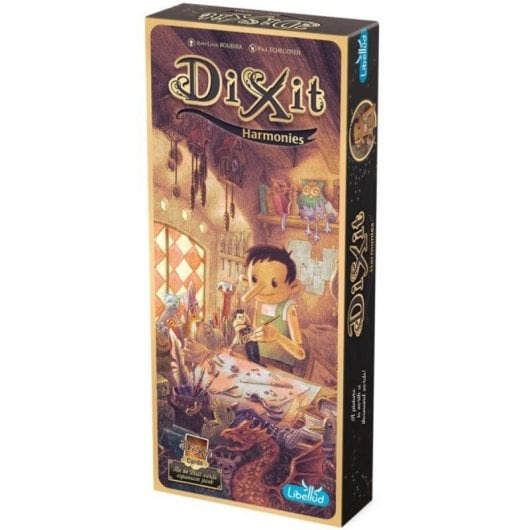 Expansão Dixit Harmonies 84 Cartas Ilustradas Multilíngue para 3-8 Jogadores
