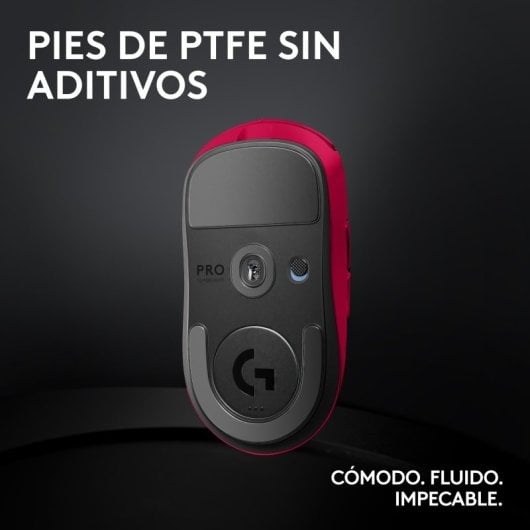 Logitech G PRO X SUPERLIGHT 2 LIGHTSPEED Ratón Inalámbrico Gaming Rosa 44000 DPI