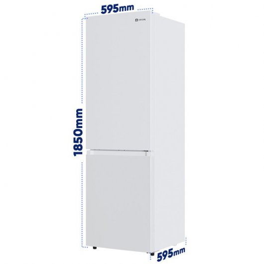 Origial Cool&Freeze 185 Essential White Frigorífico Combi Total No Frost E Blanco