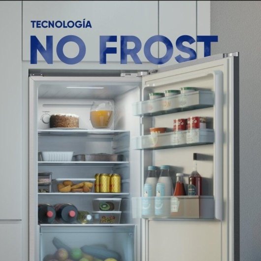 Origial Cool&Freeze 185 Essential Inox Frigorífico Combi Total No Frost E Acero Inoxidable