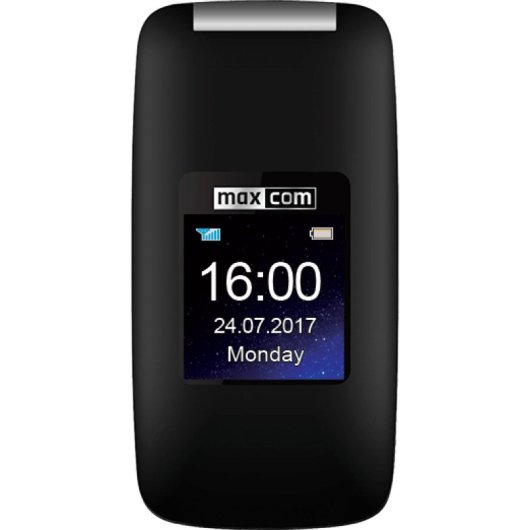 MaxCom MM824(02)171101792 6,1 cm (2.4") 88 g Nero Telefono per anziani