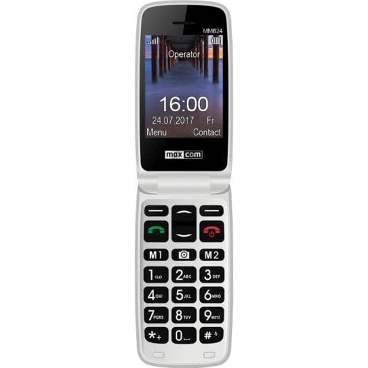 MaxCom MM824(02)171101792 6,1 cm (2.4") 88 g Nero Telefono per anziani