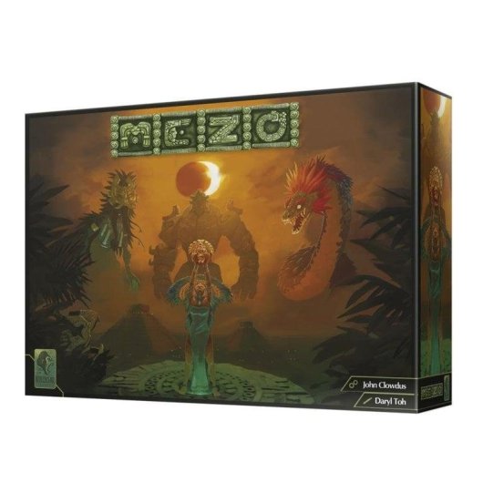 Juego de mesa Asmodee Mezo control de territorios mitología maya 2-4 jugadores