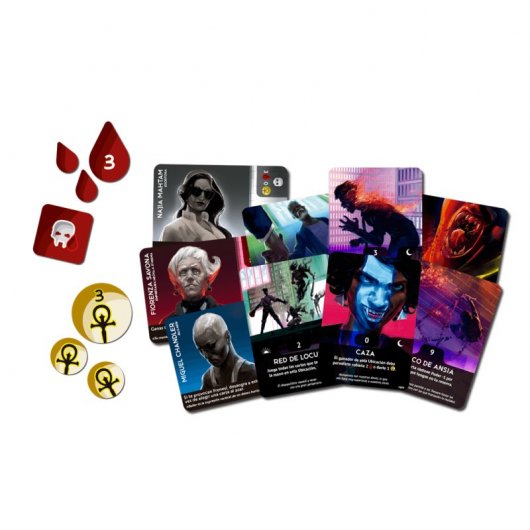 Jogo de cartas Asmodee Vampire: The Vendetta Masquerade