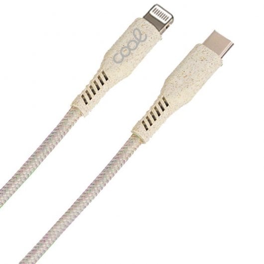 Câble Cool ECO USB Type-C vers Lightning 1,5 m Rose