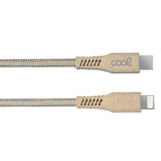 Câble Cool ECO USB Type-C vers Lightning 1,5 m Rose
