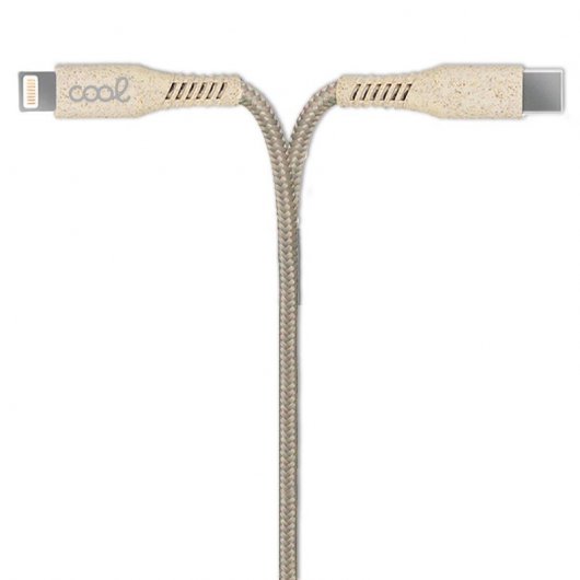 Câble Cool ECO USB Type-C vers Lightning 1,5 m Rose